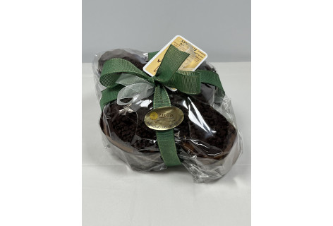Colomba al cioccolato con gocce di cioccolato