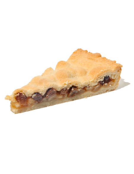 Torta di mele con uvetta e cannella
